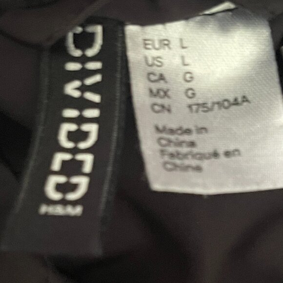 H&M Women's Black Puffer Jacket Size: L - Picture 8 of 12